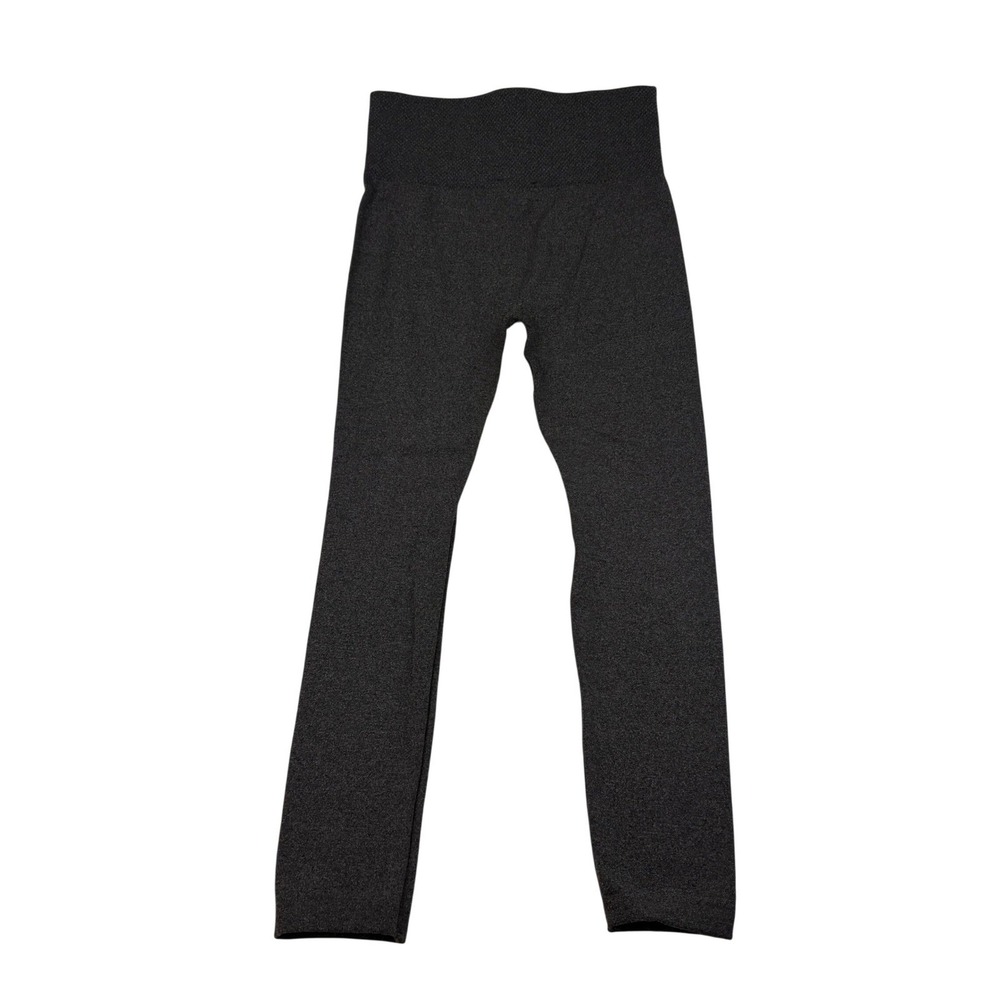 Zenana Outfitters Charcoal Gray Fleece Lined High Waisted Leggings L/XL NP-5653